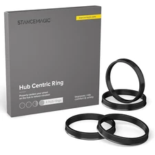 4pc Plastic Hubcentric Rings  | 110 OD - 87.1 ID | 110mm Wheel to 87.1mm Car Hub