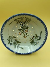 Faïence Charolles jatte égouttoir a fromage L 20 cm