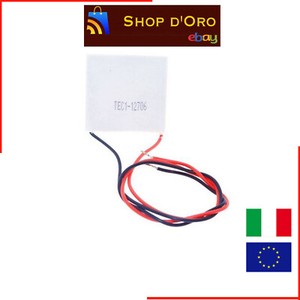 Cella Di Peltier TEC1-12709 - 12V 100W Per Raffreddamento Termoelettrico Con Cavi