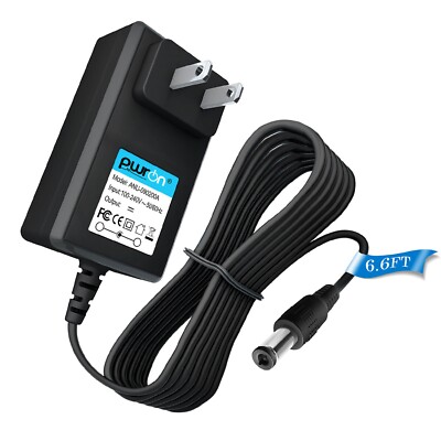 PwrON 9V AC-DC Adapter Charger For MXR M233 Micro Amp+ Plus Pedal Power Supply