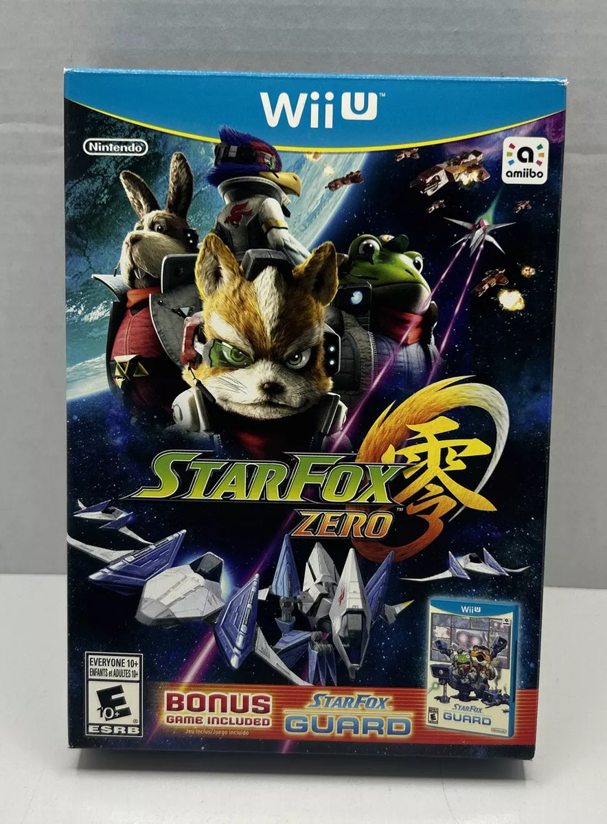 Star Fox Zero + Star Fox Guard (Wii U, 2016) cib excellent