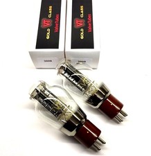 Matched Pair  300B New Valve Tubes Gold Class Made By Shuguang China
