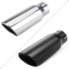 3 Inlet Clamp On Diesel Exhaust Tip 4 Outlet 12 Long Stainless Steel