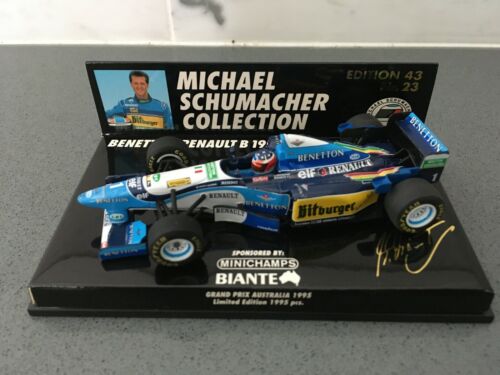 Scumacher MSC Collection 1995 Benetton B195 1/43 Minichamps (1 model only) - Picture 9 of 11