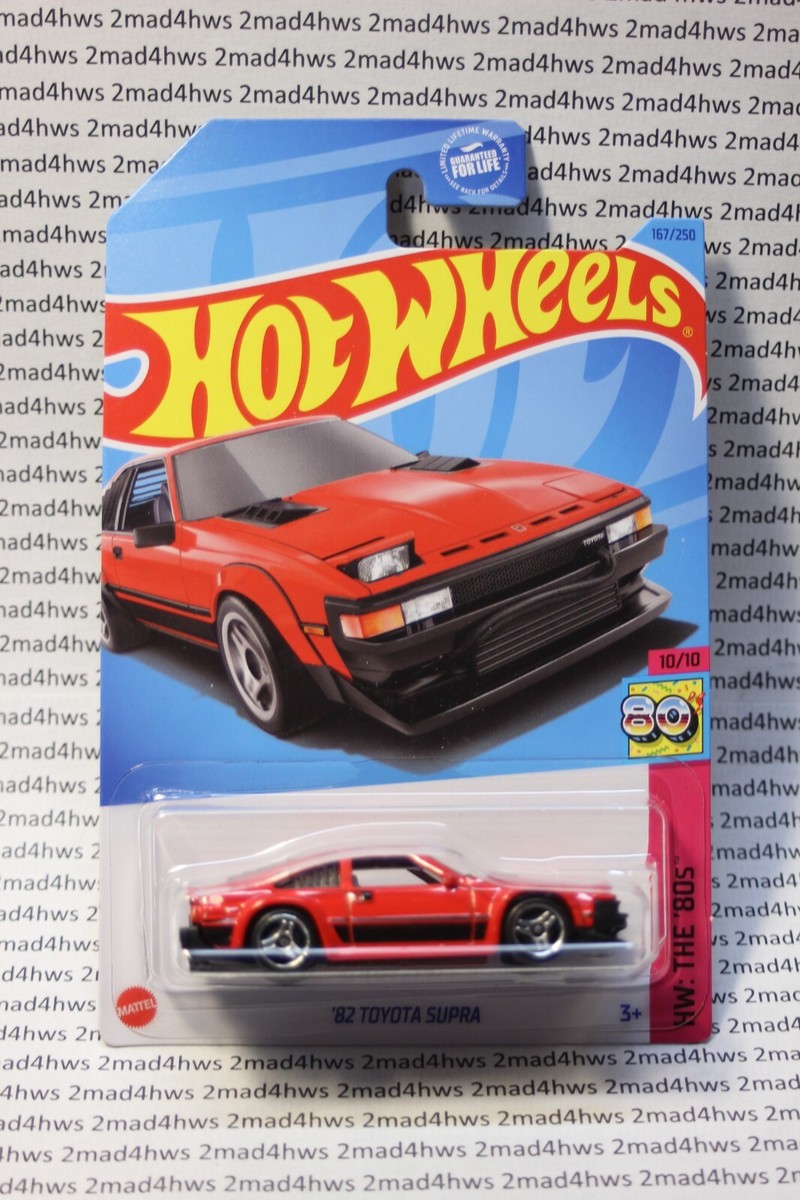 '82 Toyota Supra Hot Wheels 2023年製 Hot Wheels 2023 Super Treasure Hunt 82' Toyota Supra Red