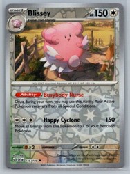 Blissey 145/198 Scarlet & Violet Base Set Reverse Holo Uncommon