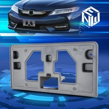 For 16-17 Honda Accord Front Bumper License Plate Tag Mounting Bracket Holder