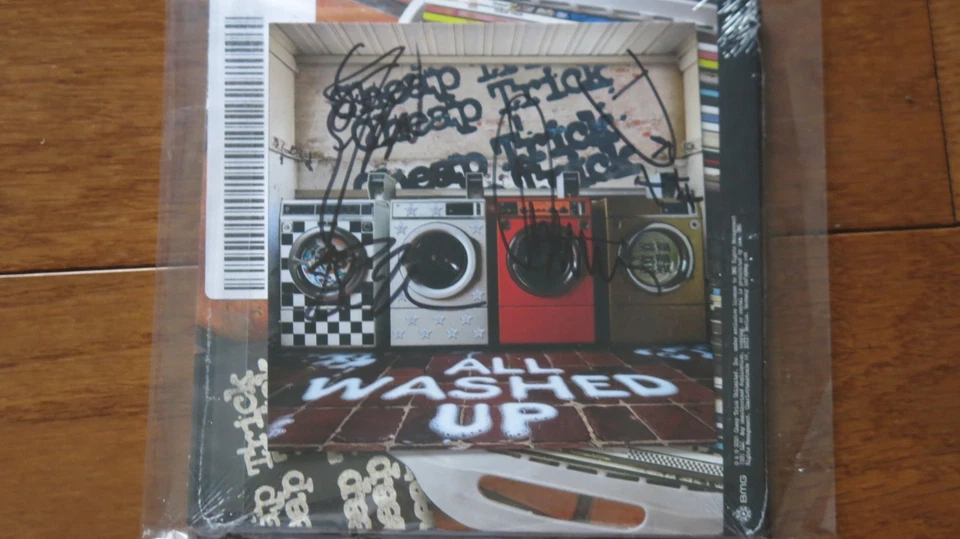 Cheap Trick - All Washed Up 2025 cd sealed SIGNED AUTOGRAPHED all 4 members - Image 2 of 2