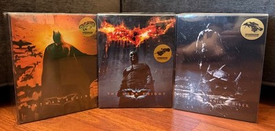 The Dark Knight Trilogy OC Blufans 4K Boxset - MINT - One Click - Steelbooks