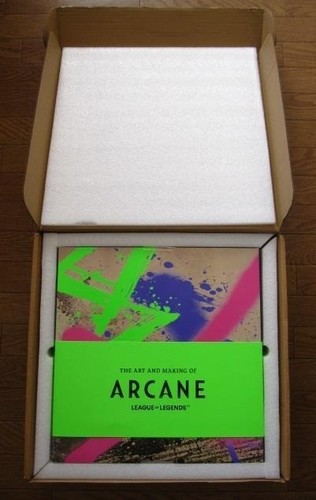 The Art and Making of Arcane Portfolio Edition Hardcover Art Book Vinyl Used - Picture 14 of 15