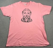 Supreme Scream Shirt Mens XL Pink Tee Streetwear Pullover Short Sleeve USA Made