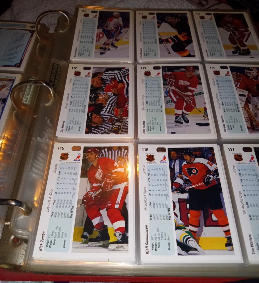  Hockey set 1990-91 upper deck - Image 3 of 4