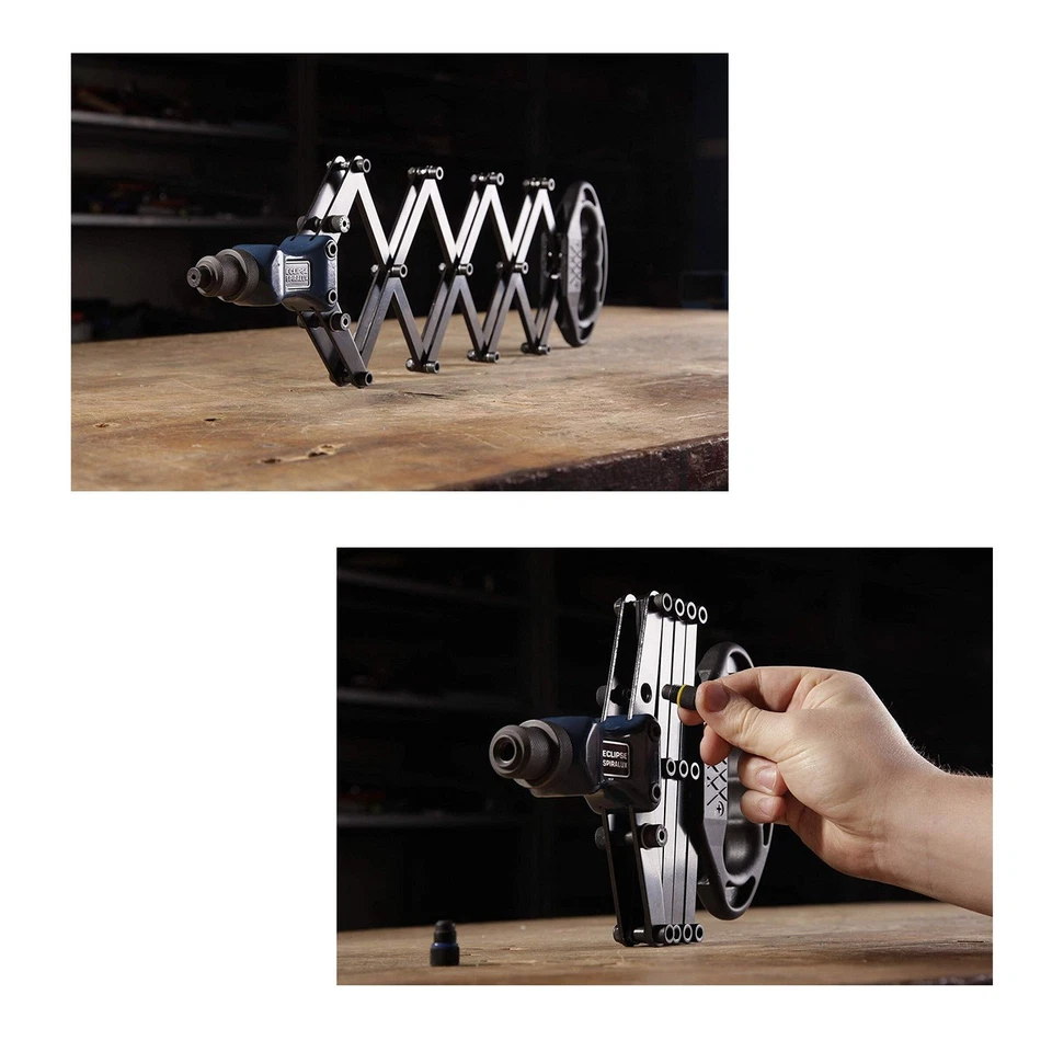 Eclipse Spiralux Kompakt Schwerlast Faule Zange Nietmaschine 2.4 Zu 6.4mm 2750C - Bild 3 von 4