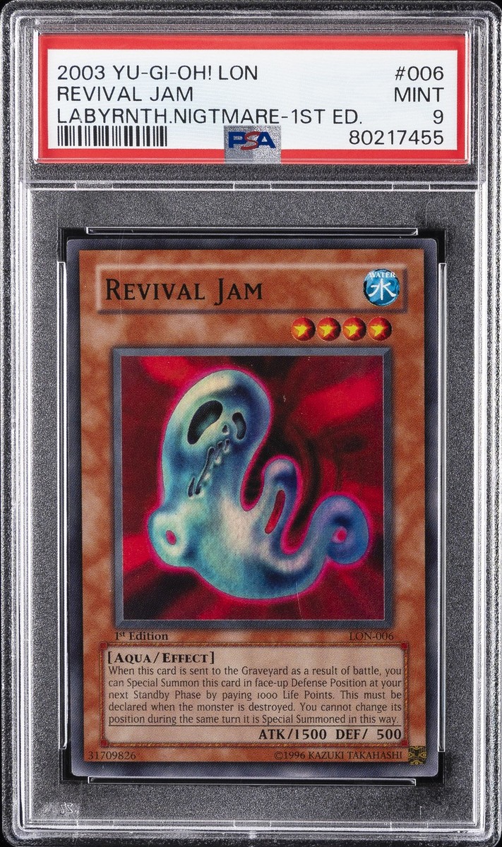 2003 YU-GI-OH! LON-LABYRINTH OF NIGHTMARE 1ST EDITION #006 REVIVAL