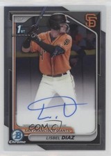 2024 Bowman Chrome Prospect Auto Lisbel Diaz #CPA-LDI Auto 0rd2