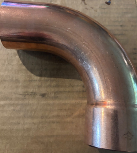 2-5/8" OD Wrot Copper FTG x C Long Radius 90 st elbow  Cello brand in Canada