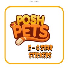 Monopoly Stickers Go 5-6 Stars    Sticker  Most Reliable  Fast Transfer