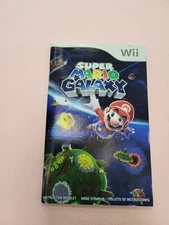 (Manual Only) Super Mario Galaxy - Nintendo Wii Authentic Instruction Booklet