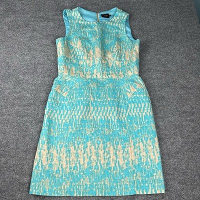 Just Taylor Zip Cut Out Abstract Shift Dress 10 Brunch Easter Party Wedding