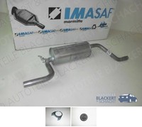 Imasaf Esd Auspuff Endtopf FüR Alfa Romeo 33, EndschalldäMpfer
