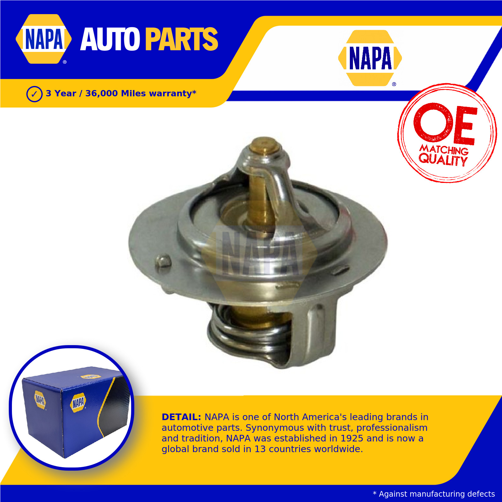 Coolant Thermostat fits MAZDA MX5 Mk1, Mk2 1.6 1.8 90 to 05 Manual Transmission - Image 4