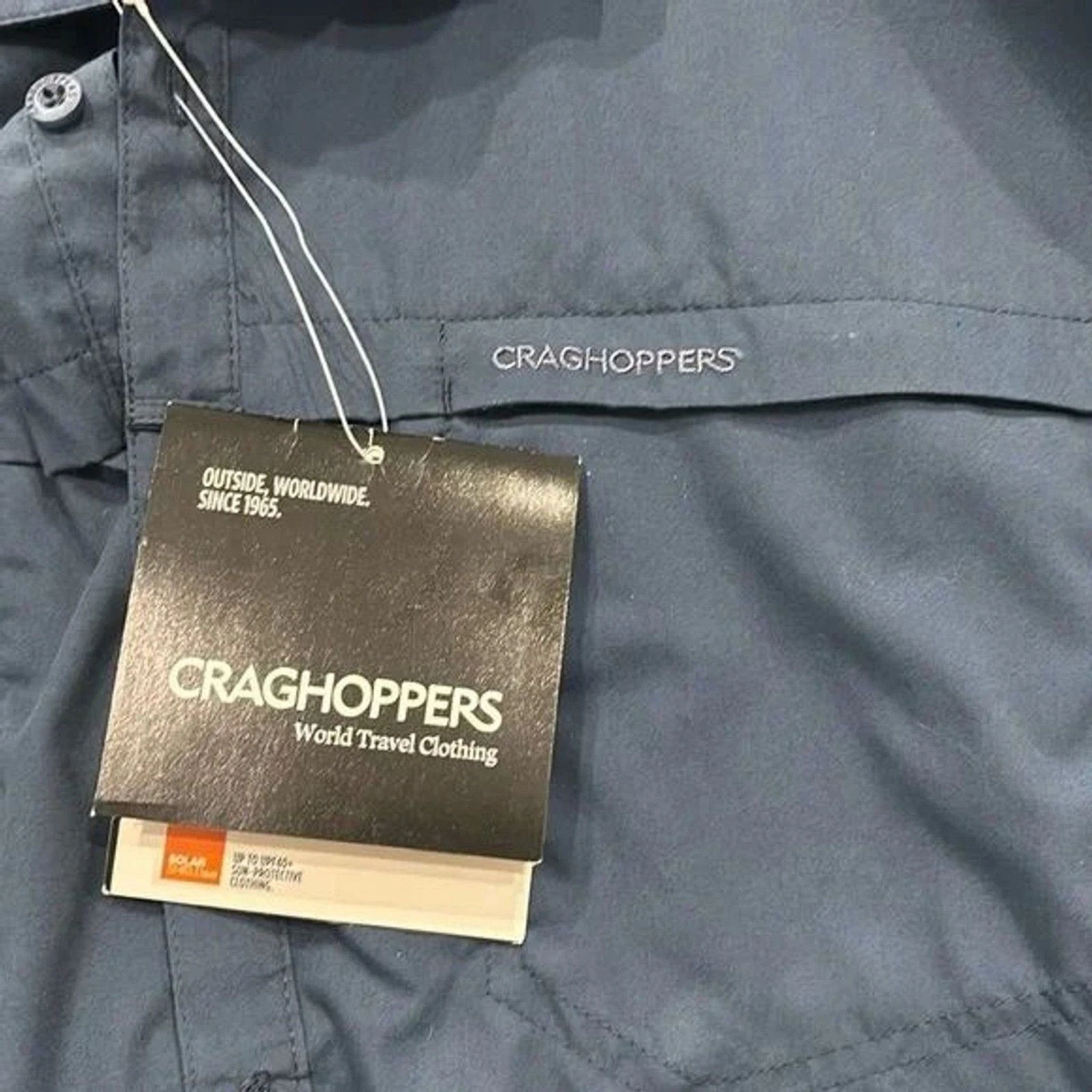 Craghoppers Kiwi Trek Men’s 2XL Indigo Blue Long Sleeve Outdoor Hiking Shirt NWT
Opens in a new wind