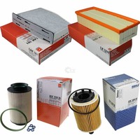 Mahle Set Filterpaket FüR VW Touran 2.0 TDI 16V Caddy III Kombi Audi A3