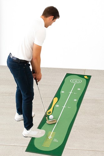 Golf Putting Übungsmatte 240cmx28,5cm Indoor Outdoor Golf Trainingshilfe