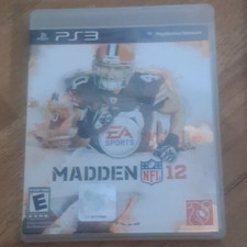 EA Sports Madden NFL 12 Sony PlayStation 3 PS3 Football Sports E w/ Manual