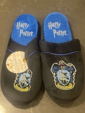 Official Harry Potter Deluxe Slippers - Ravenclaw - M/L - New