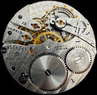 Jewel Pocket Watch Movement 306 Usa Antique 12s 1916 Hampden Gilt Dial 15