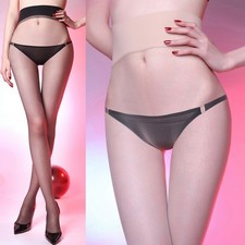 High-waisted Ultra-thin Sheer Pantyhose Deep Crotch Soft Seamless Stockings