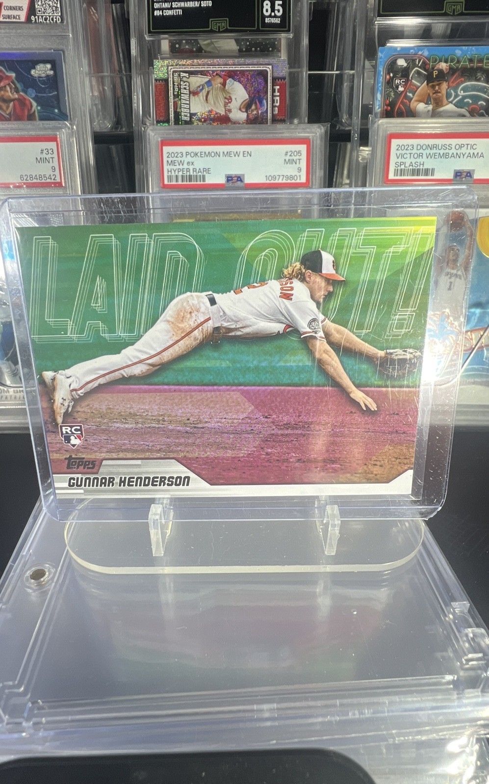 2023 Topps Update Series - Laid Out Gunnar Henderson #LO-19 (RC)