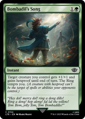 Bombadil's Song (154) The Lord of the Rings: Tales of Middle-earth LTR MTG Magic