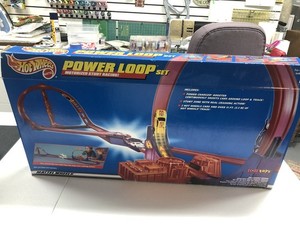 Hot Wheels Track Power Loop Set Motorized Stunt Racing 1994