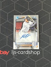 2025 Bowman Draft Michael Oliveto 1st Bowman Chrome Auto (A) J1