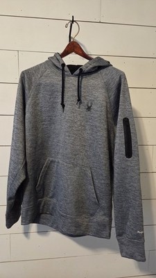 Sypder Active ProWB SPM803R  Grey Hoodie MEDIUM Outdoors