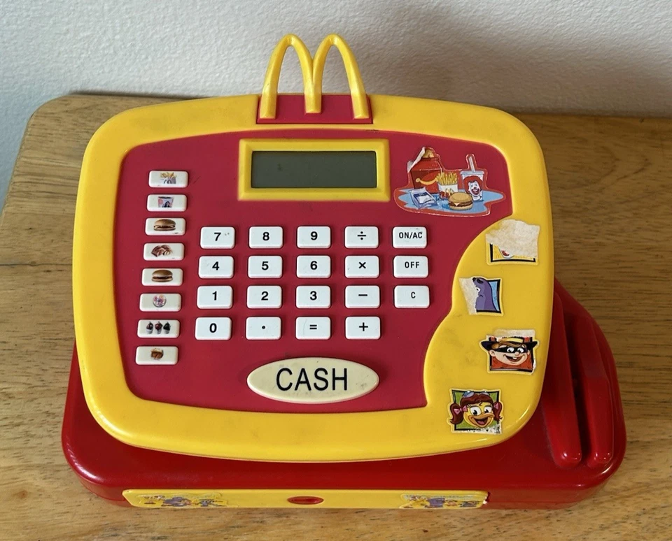 2004 McDonalds Restaurant Kids Play Pretend CASH REGISTER Vintage UNTESTED - Image 4 of 4