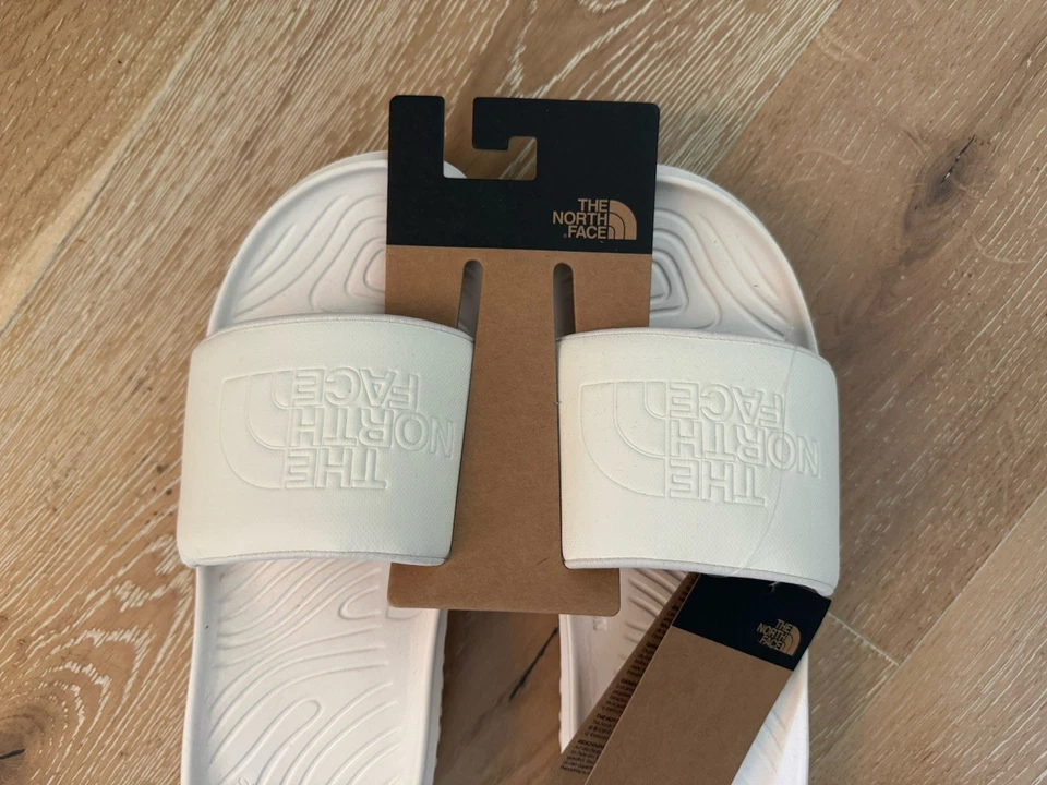 Nuevo The North Face Mujer’s Never Stop Cush Slides 7 Blanco Dune Off Mountain Foto 2 de 3