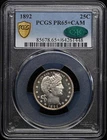 1892 25C Barber Quarter PCGS PR65+CAM (CAC)