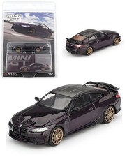 MINI GT BMW M4 M-PERFORMANCE G82 1/64 DAYTONA VIOLET DIECAST MODEL  MGT01112-2E