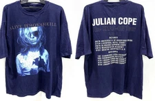 2 Sides The Head On Tour Julian Cope Shirt Classic Black Unisex S-5XL 1P0836