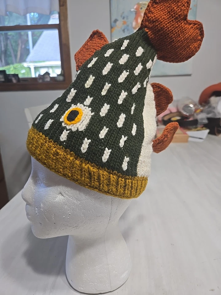 VIVE BIEN - Novelty Fish - Youth or Adult S Stocking Cap Beanie Hat - Image 2 of 4