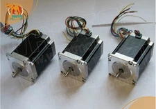 3PCS wantai Stepper motor Nema23, 287oz-in CNC Motor 