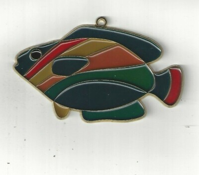 Single Tropical Fish Suncatcher w/Suction cup (New Old Stock) 