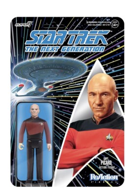 Super 7 Star Trek: The Next Generation ReAction Figure - Captain Picard