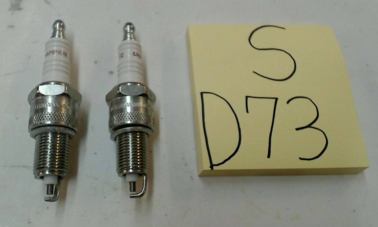 Champion 101 RN13LYC Spark Plug, lot of 2