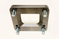 T3 to T4 Single Port Non Divided Turbo Adapter Flange for Cummins HX35 HX40