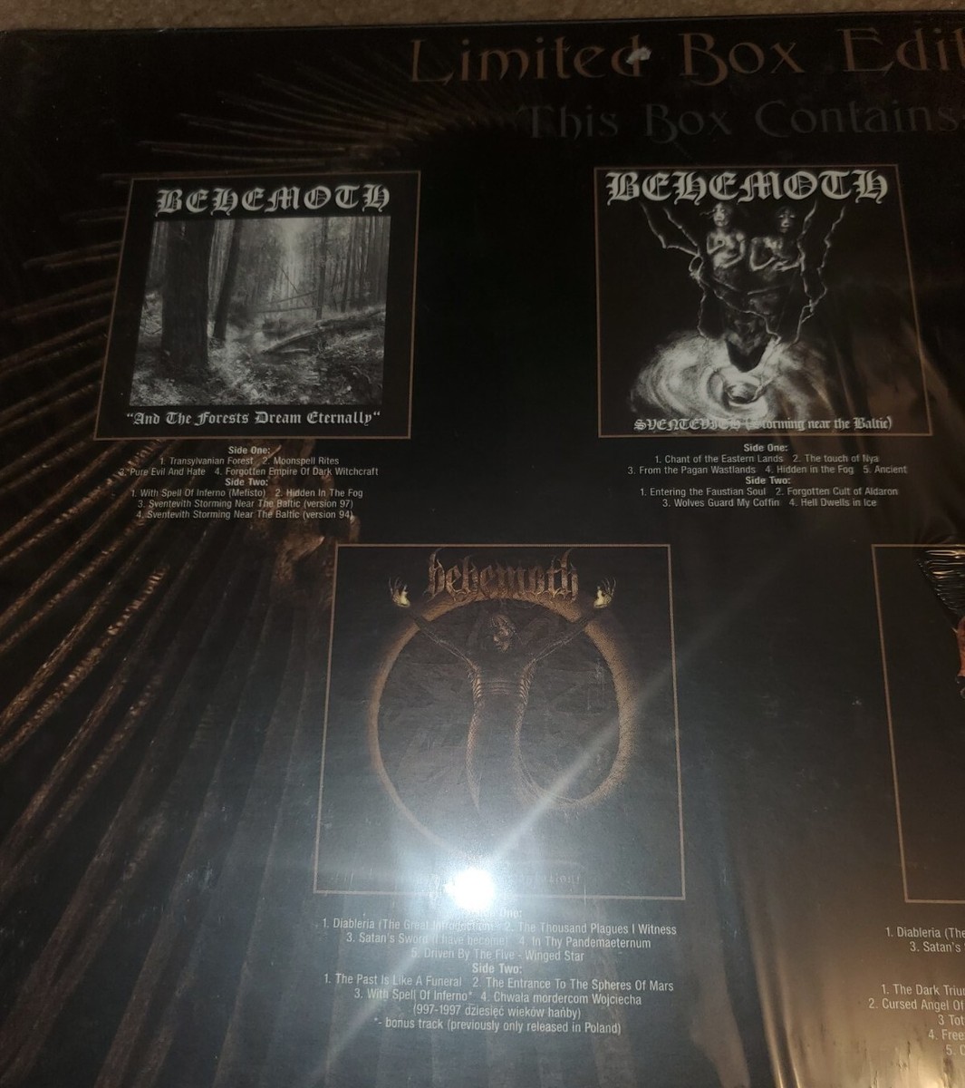 Behemoth Historica 5 lp Vinyl Box Set | eBay