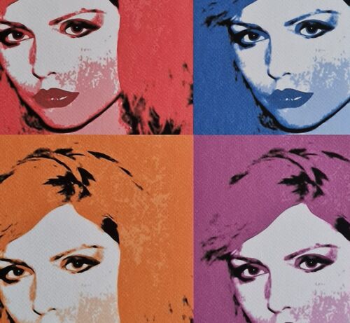 ANDY WARHOL * Debbie Harry (Blondie) * signed lithograph * limited # 56/125 - Bild 3 von 9
